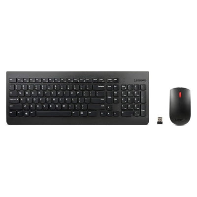 Lenovo 510 Wireless Combo Keyboard Mouse - 2.4 GHz / Nano USB / 1200 DPI / Arabic/English / 1YW