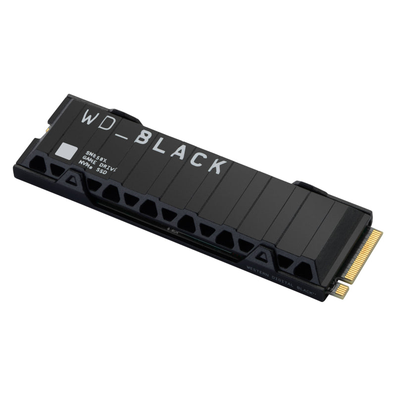 WD Black SN850X NVMe SSD with Heatsink - 2TB / M.2 2280 / Up to 7300MB/s / PCIe 4 x4 - SSD (Solid State Drive)