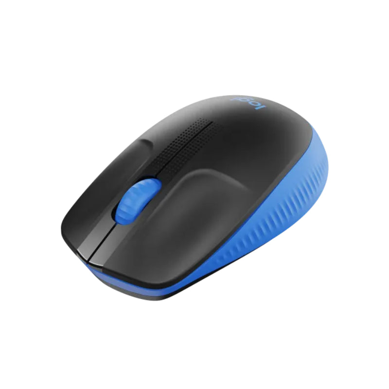 Logitech M190 Full-Size Wireless Mouse - Blue