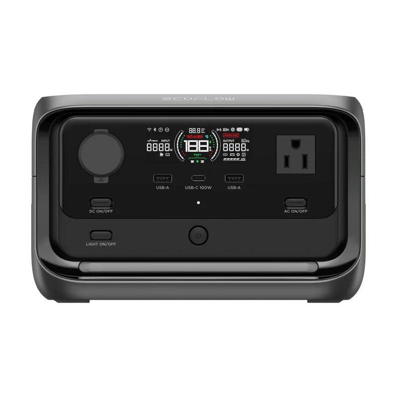 محطة EcoFlow RIVER 3 ماكس بلس المحمولة طاقة  مع EB600 بطارية