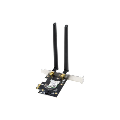 ASUS PCE-AXE5400 Tri-Band Wi-Fi 6E PCIe Adapter - 5GHz (2402 Mbps) / PCI-E