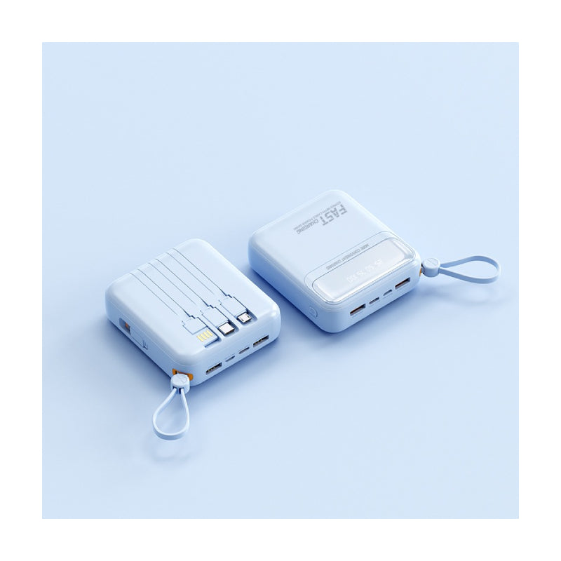 LEEDOR HT-DX255 Fast Charging Power Bank - 20W / 10000mAh / Blue