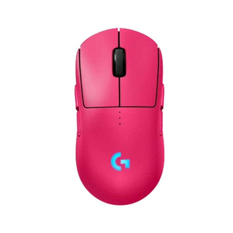 Logitech PRO 2 LIGHTSPEED Wireless Gaming Mouse - 44000 DPI / Magenta