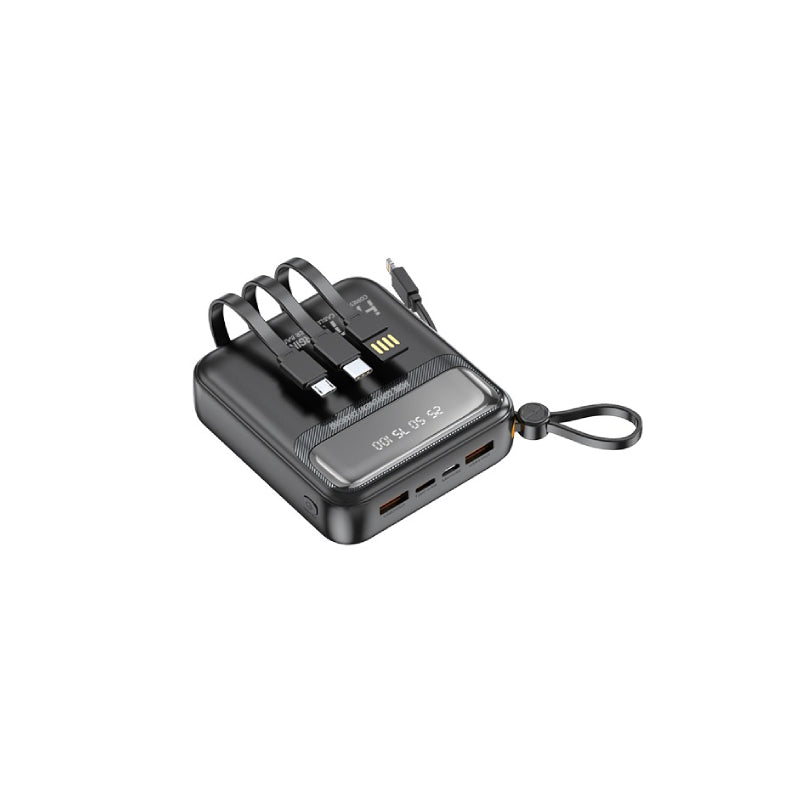 LEEDOR HT-DX255 Fast Charging Power Bank - 20W / 10000mAh / Black