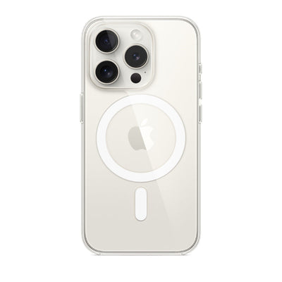 Apple iPhone MagSafe Clear Case - iPhone 15 Pro / Clear Accessories > Mobiles & Tablets > Mobiles > Covers & Cases