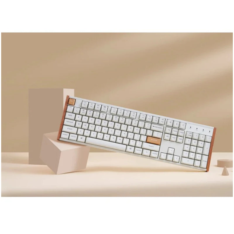 Keychron K10 HE Special Edition Wireless 80% Wireless Mechanical Keyboard BT 5.1 / 2.4GHz / USB-C (Arabic Layout) - White