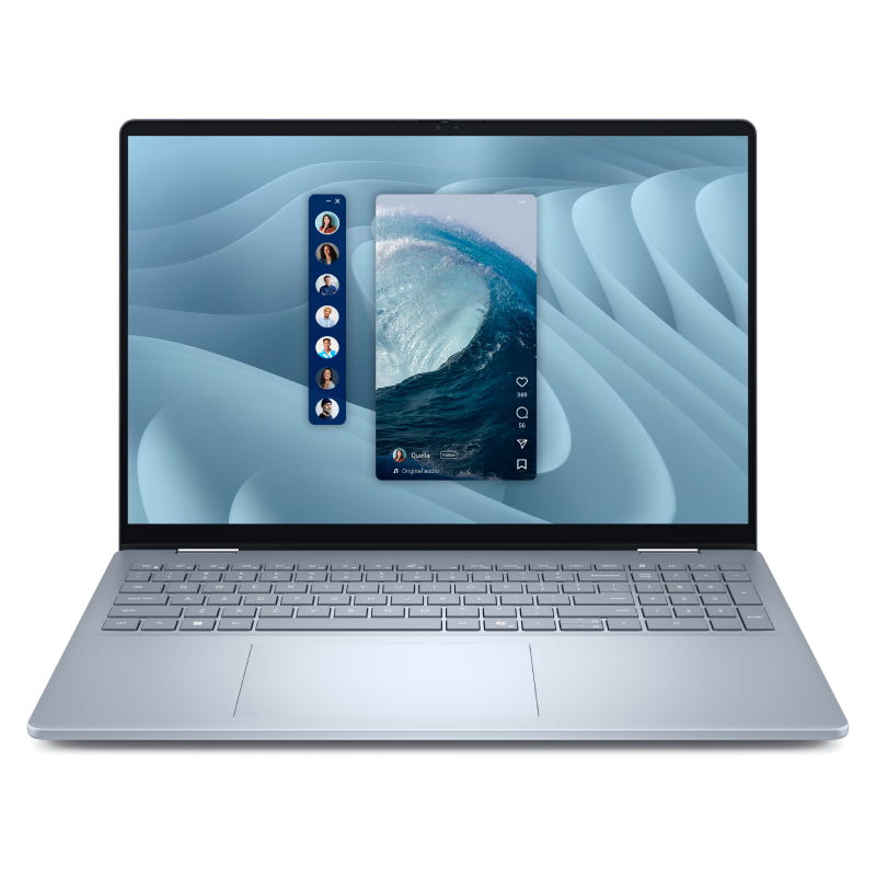 ديل  بلس DB06250 - 16 بوصة FHD+ Touch / ألترا 256V / 16 جيجابايت  1 تيرابايت NVMe م.2 إس إس دي) / ويندوز 11 هوم  ضمان سنة  لابتوب