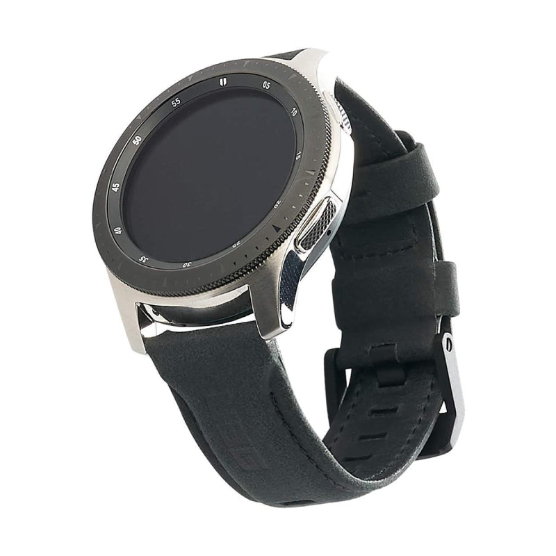 UAG Universal Watch (22mm Lugs) Leather Strap - Black