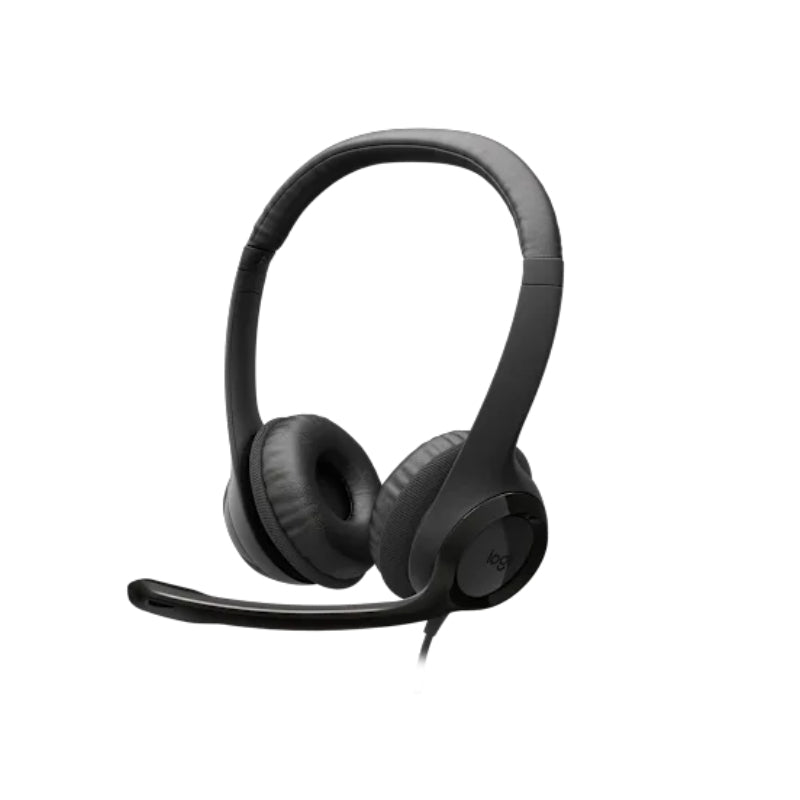 Logitech H390 USB Computer Headset - Wired USB-C / 1.9M / Black