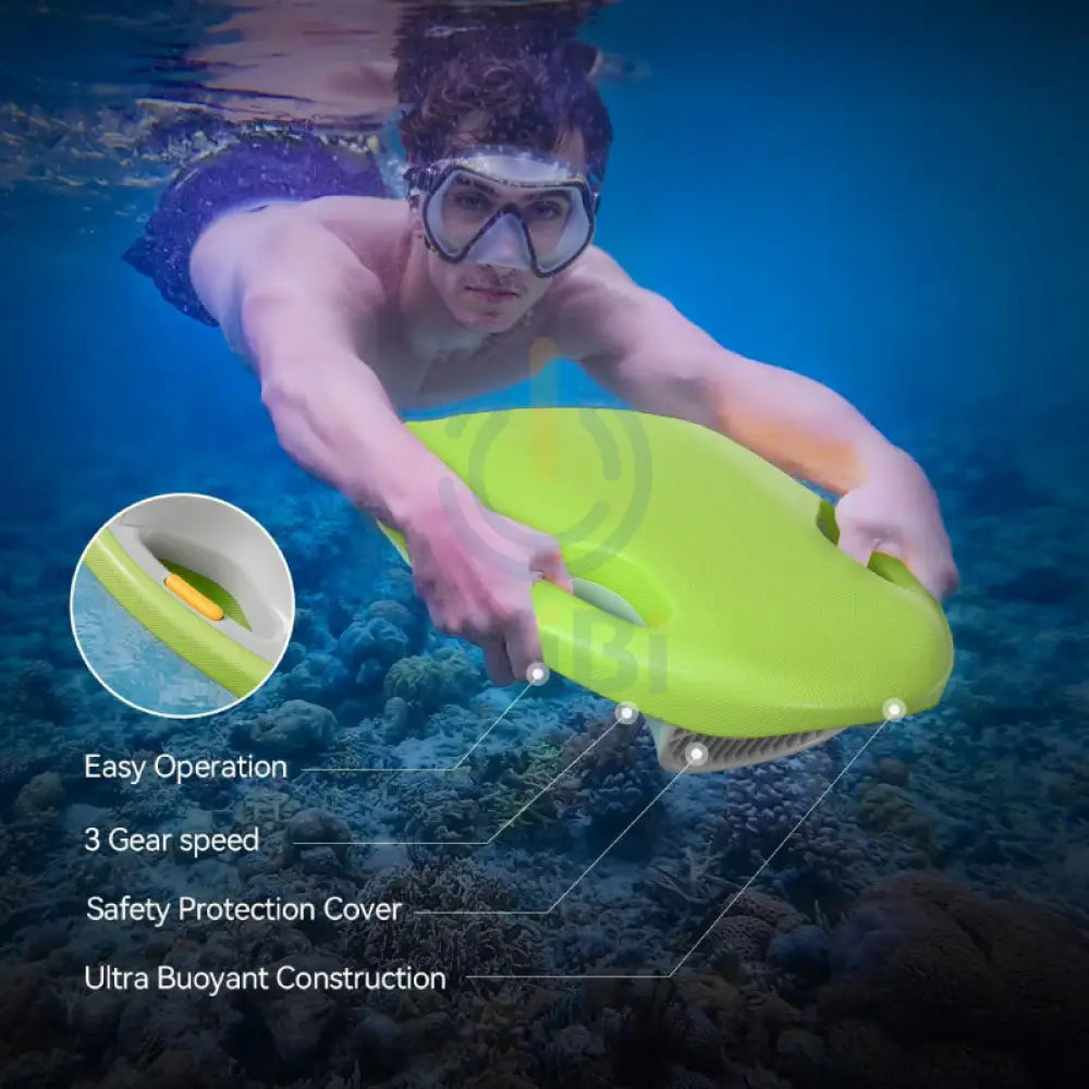 ASIWO MAKO - 2500mAH / Electric Kickboard for Kids - Green Accessories > Smart Devices