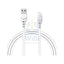 Aspor A101 Quick Charge & Data Cable - Lightning / 1 Meter / White Accessories > Cables & Converters > Cables