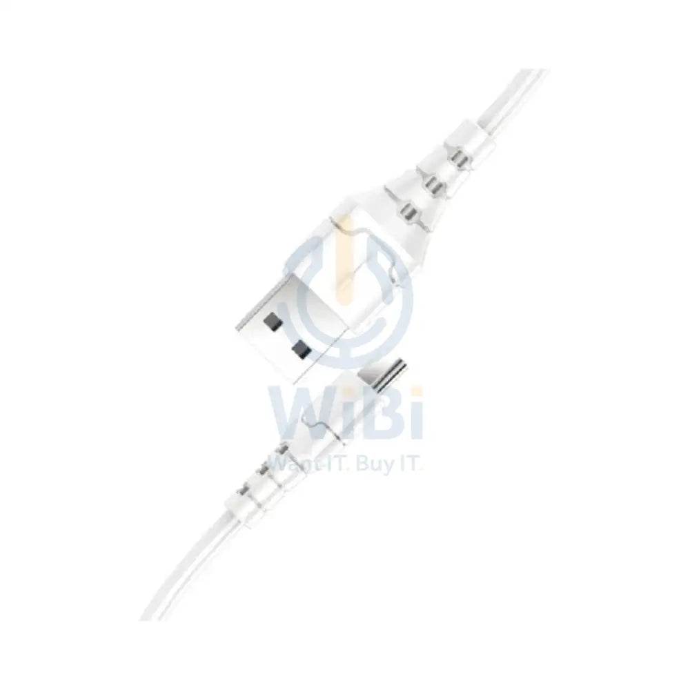 Aspor A102 USB-C Fast Charging Data Cable - 3A / 1 Meter / White Accessories > Cables & Converters > Cables