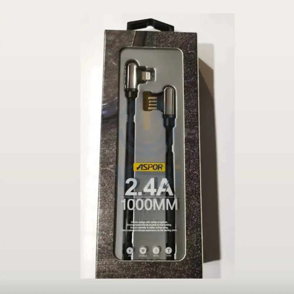 Aspor A119 Lightning Cable - Lightning / 1 Meter Accessories > Cables & Converters > Cables