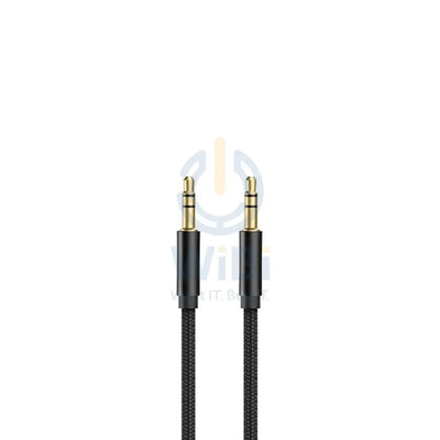 Aspor A230 1M AUX 3.5MM Cable - Black Accessories > Mobiles & Tablets > Tablets