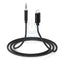 Aspor A232 Lightning audio Cable - 1.2 Meter / 3.5mm / Black Accessories > Cables & Converters > Cables > Offer Zone