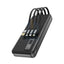 Aspor A301 4-in-1 Power Bank - 20,000mAh / Lightning / Type-C / Micro USB / USB-A / Black Accessories > Power Bank