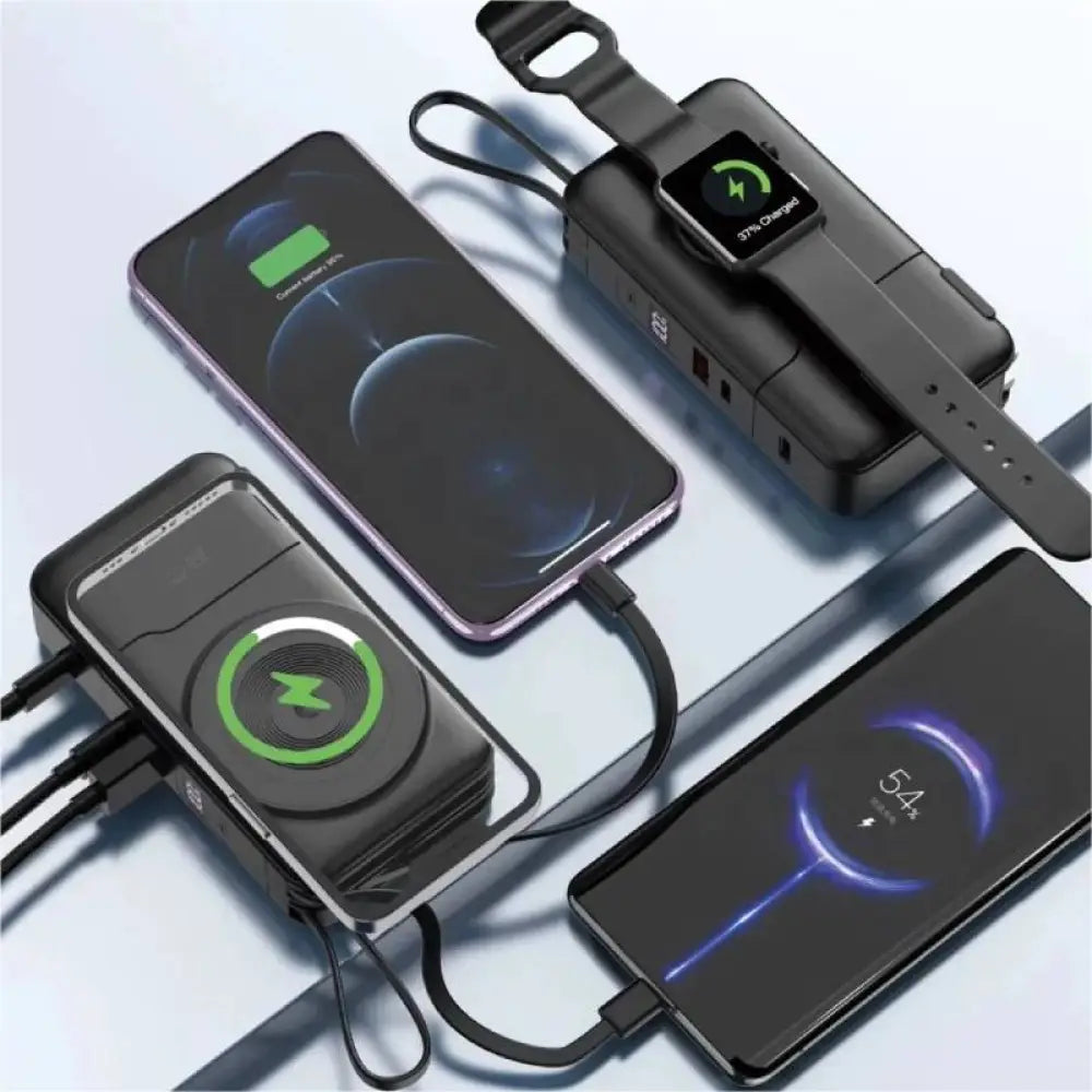 ASPOR A380 Power Bank and Charger - 10,000mAh / 35W / Black Accessories > Power Bank