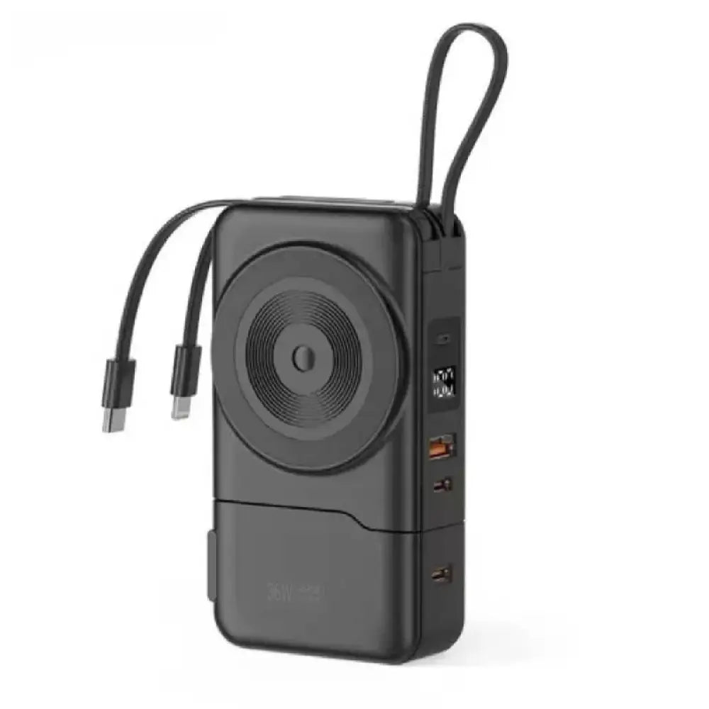 ASPOR A380 Power Bank and Charger - 10,000mAh / 35W / Black Accessories > Power Bank