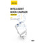 Aspor A823 Charger With Lightning Cable - USB / Lightning / White