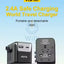اسبور A891 A891 12W PD سريع شاحن - 12W / أسود اكسسوارات > طاقة محولات > عرض منطقة