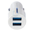 Aspor A905 Car Charger With Micro USB Cable - USB / White