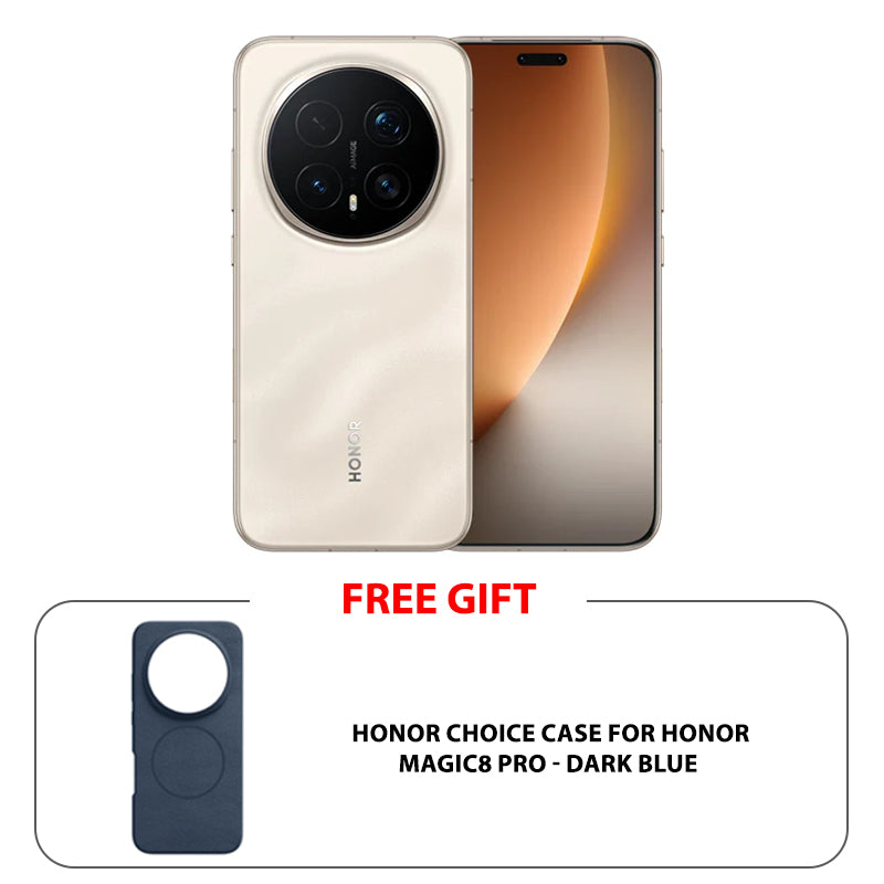 هونر 8 برو  512 جيجابايت  12 جيجابايت  6.7 بوصة FHD+ / 5جي  لون Sunrise ذهبي  هاتف