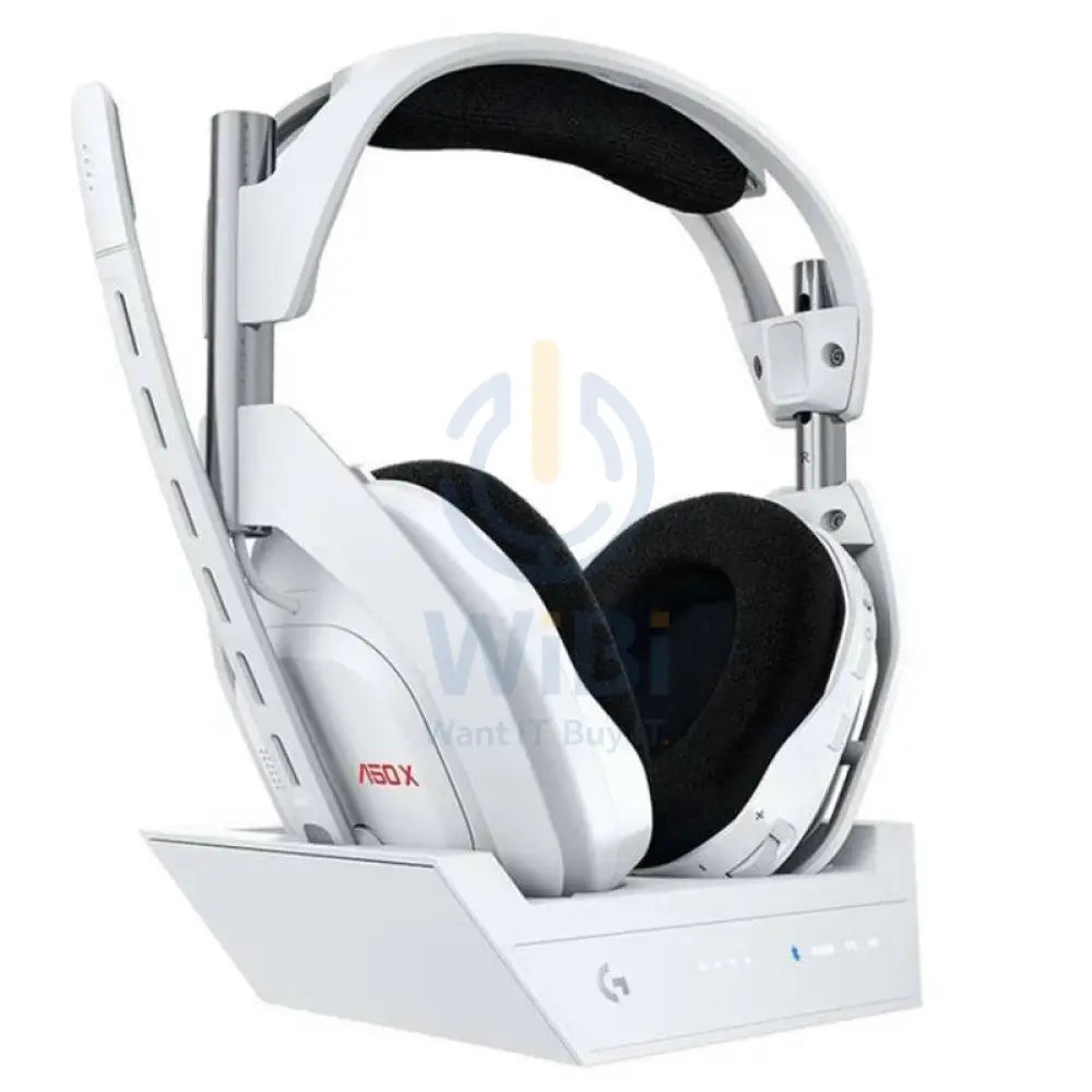 ASTRO A50 X LIGHTSPEED Gaming Headset With Base Station - Wireless / White Accessories > Audio > Headphones