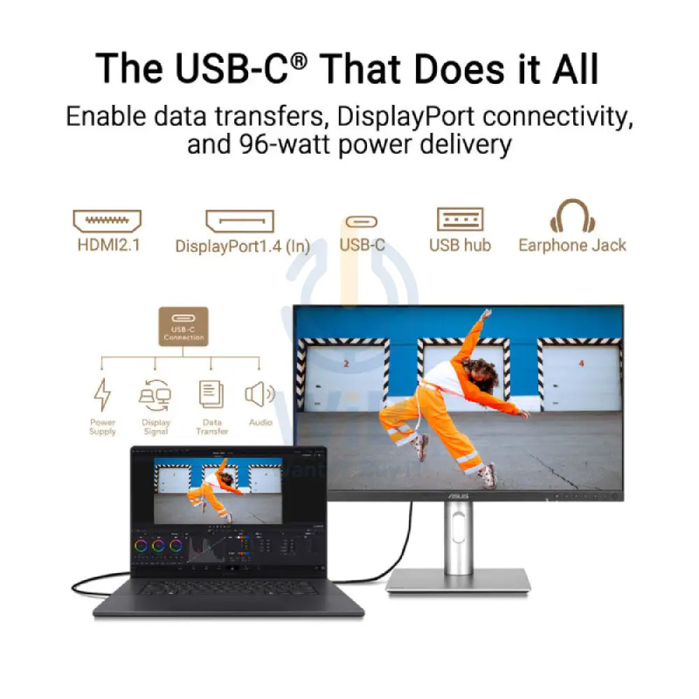 ASUS ProArt Display 5K PA27JCV - 27’’ 5K / 5ms / 60Hz / USB 3.2 Gen 1 Type-A/USB 3.2 Gen 1 Type-C/USB-C/DisplayPort