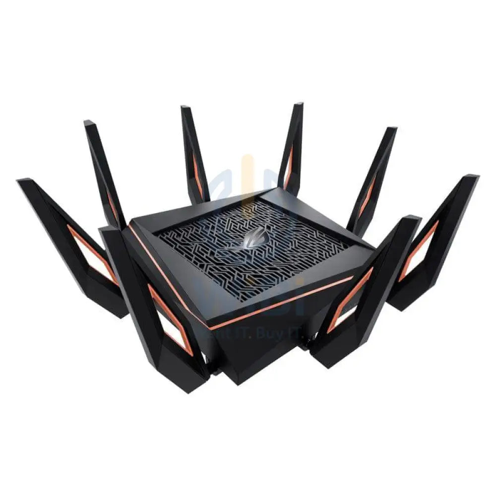 Asus Rog Rapture GT-AX11000 Wireless Router - 11000 Mbps / 2.4GHz, 5GHz / WAN / LAN / USB