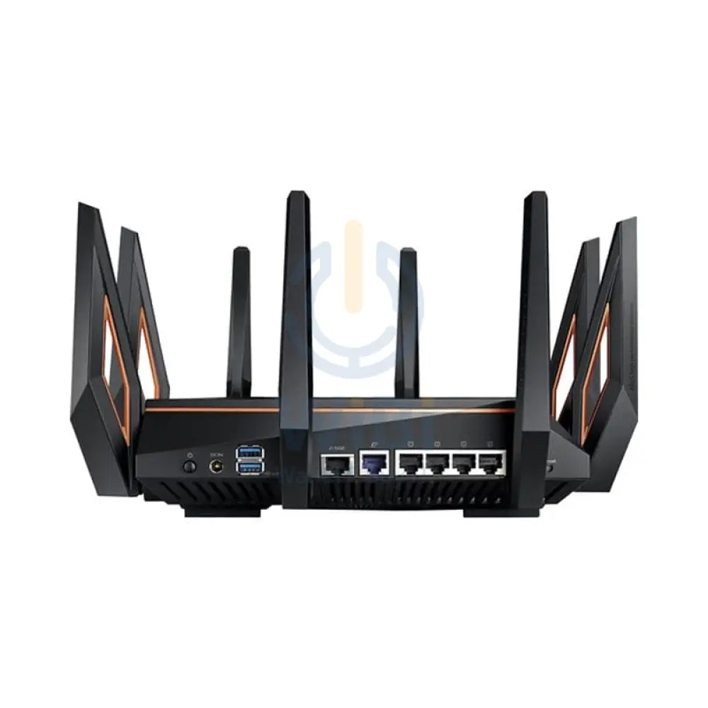 Asus Rog Rapture GT-AX11000 Wireless Router - 11000 Mbps / 2.4GHz, 5GHz / WAN / LAN / USB