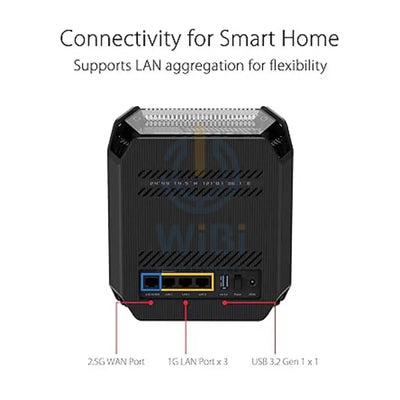 Asus ROG Rapture GT6 Gaming Mesh System - Black Accessories > Other Accessories > Gaming Zone