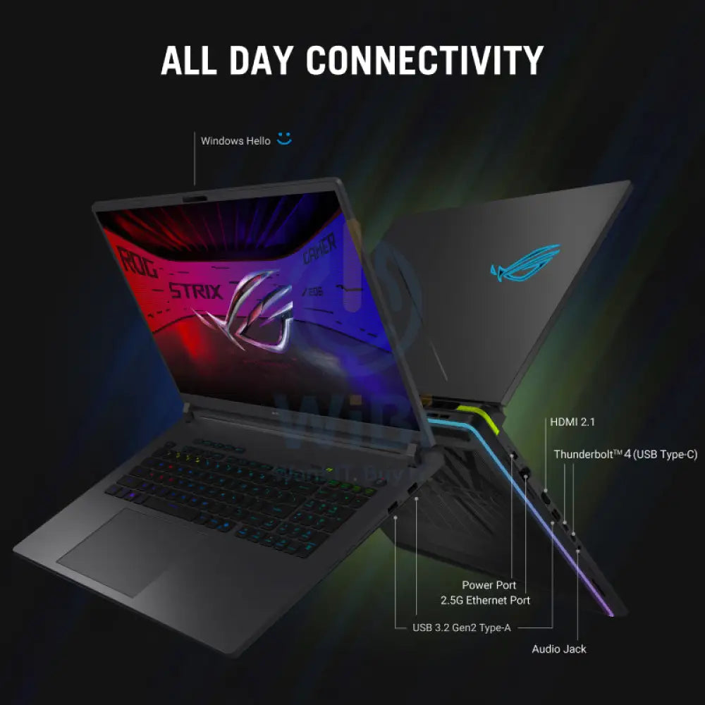 ASUS ROG Strix G16 (2025) G615 - 16’’ 2.5K WQXGA (2560x1600) / i9 / 32GB / 1TB (NVMe M.2 SSD) / RTX 5070 8GB GDDR7