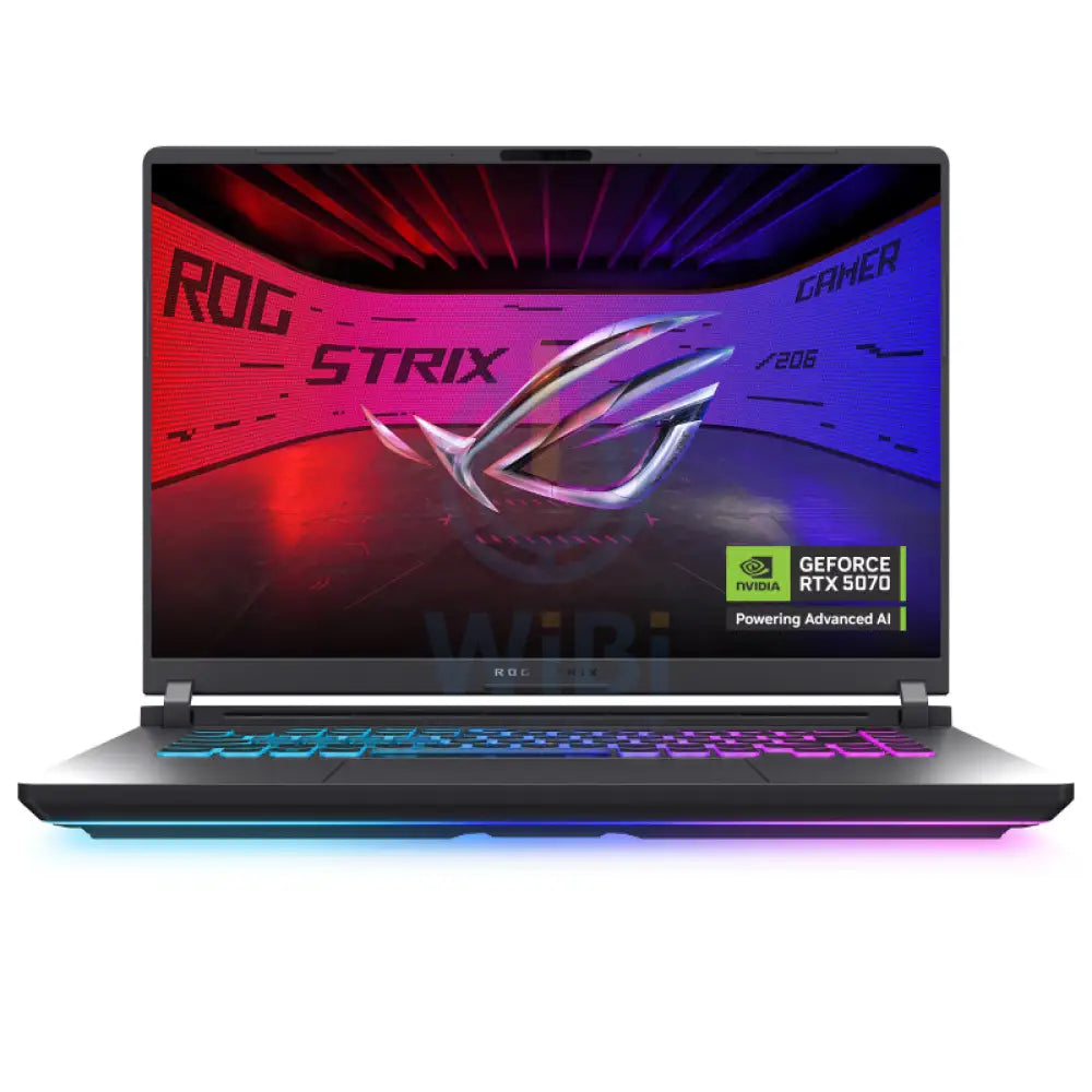 ASUS ROG Strix G16 (2025) G615 - 16’’ 2.5K WQXGA (2560x1600) / i9 / 32GB / 1TB (NVMe M.2 SSD) / RTX 5070 8GB GDDR7