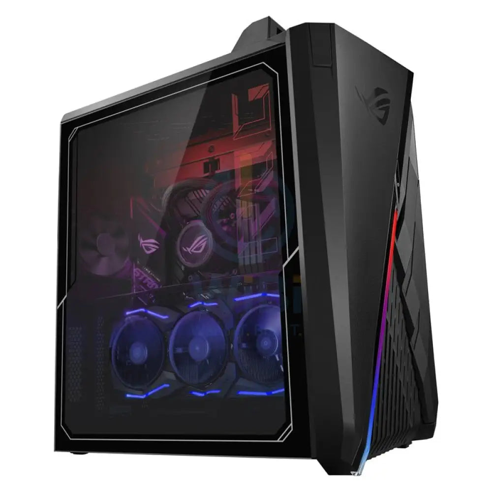 آسوس ROG ROG ستريكس GT35 - آي 9 / 10 نوى / 64 جيجابايت / 1 تيرابايت (NVMe م.2 إس إس دي) + 2 تيرابايت اتش دي دي / RTX 2080 Ti 11 جيجابايت في جي إيه / ويندوز 10 هوم  ضمان سنة