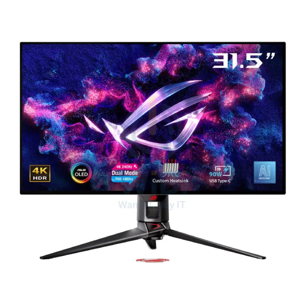 آسوس ROG ROG Swift OLED PG32UCDP - 32 بوصة 4K WOLED / 0.03 مللي ثانية / 240 هرتز / يو اس بي 3.2 الجيل 1 من النوع A/يويو اس بيمنفذ العرضإتش دي إم أي  الألعاب