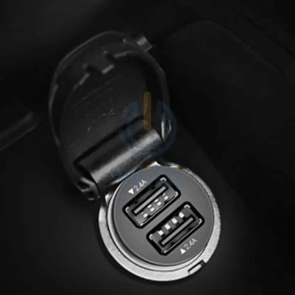 AUKEY 24W منفذ ألترا سيارة صغيرة شاحن - أسود اكسسوارات > طاقة محولات