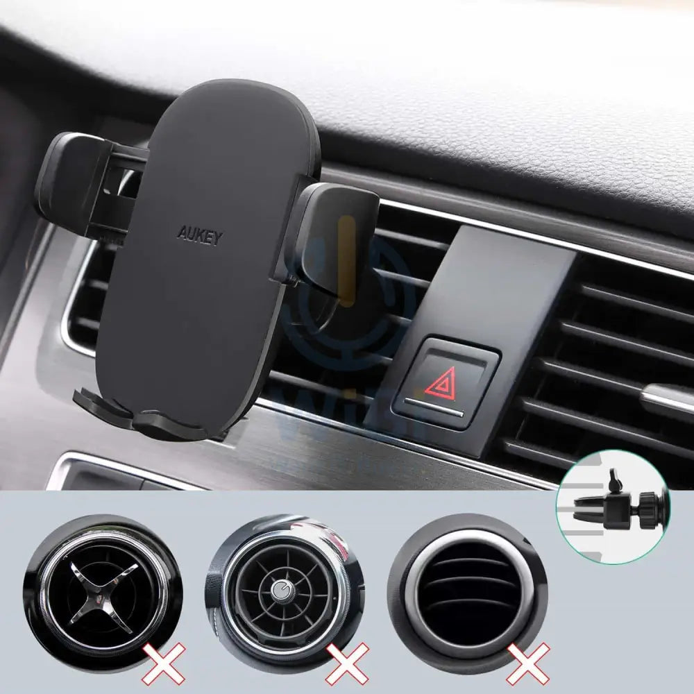 Aukey 360-Degree Flexible Phone Holder - Black Accessories > Mobiles & Tablets > Mobiles > Mobile Holder / Stands