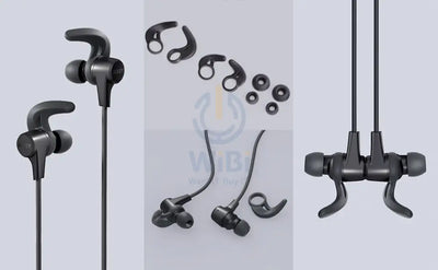 Aukey Bluetooth Earbuds with magnetic Clip - Black Accessories > Audio > Headphones