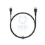 AUKEY Braided Nylon Sync USB-C to Lightning Cable(0.9m) - Black Accessories > Cables & Converters > Cables