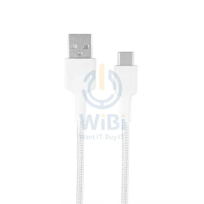 AUKEY Braided Nylon USB 2.0 to USB-C Cable - 0.9m / White Accessories > Cables & Converters > Cables > Offer Zone