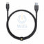 Aukey Braided Nylon USB 3.1 GEN1 to USB-C Cable (2m / 6.6ft) - Black Accessories > Cables & Converters > Cables