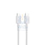 Aukey Braided Nylon USB-C to USB-C Cable(0.9m) - White Accessories > Cables & Converters > Cables