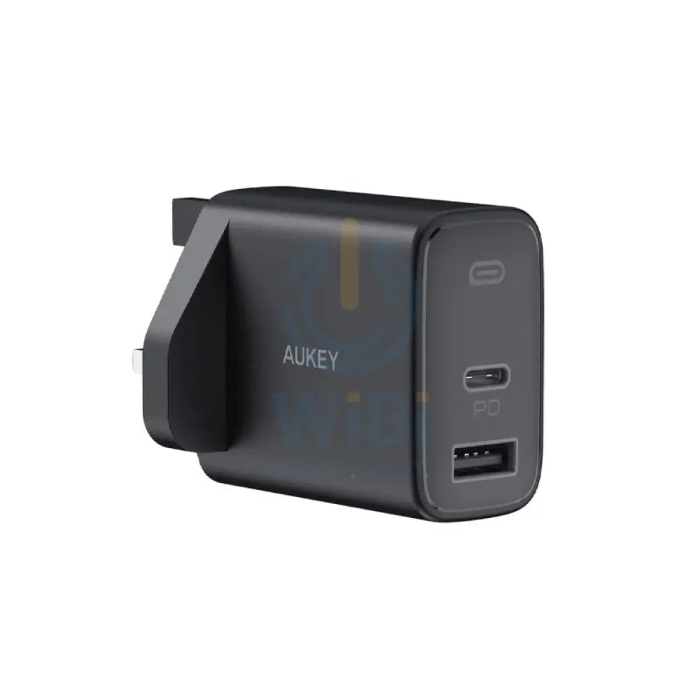 AUKEY Dual-Port Wall Charger - 32W / Black Accessories > Power Adapters