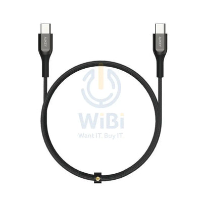 AUKEY Kevlar Core USB-C to C Cable - 1.2m / Black Accessories > Cables & Converters > Cables
