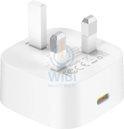 AUKEY PA-Y25 WH 20W Power Deliver USB C Mini Charger- White Accessories > Power Adapters