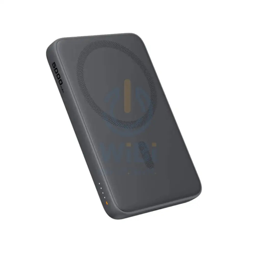 AUKEY PB MS03 MagFusion Slim Magnetic Wireless Charging Power Bank 15W / 5000mAh / USB C / Black Accessories > Power