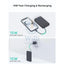 AUKEY PB Y53 Spark Sling Lite Slim Power Bank with Buit in USB C Cable 15W / 10,000mAh / USB C / Grey Accessories >