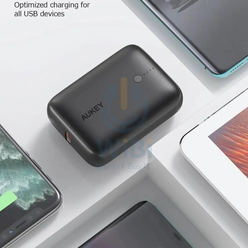 AUKEY Power bank Portable Charger - 10,000MAH / 22.5W / Black Accessories > Power Bank > Offer Zone