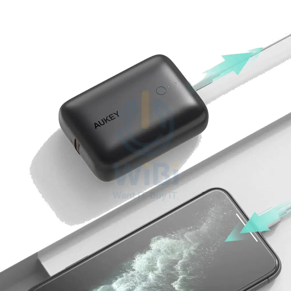 AUKEY Power bank Portable Charger - 10,000MAH / 22.5W / Black Accessories > Power Bank > Offer Zone