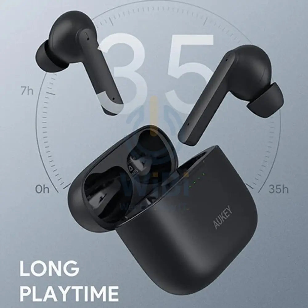 Aukey True Wireless Earbuds with ANC (Active Noise Cancellation) - Black Accessories > Audio > Headphones